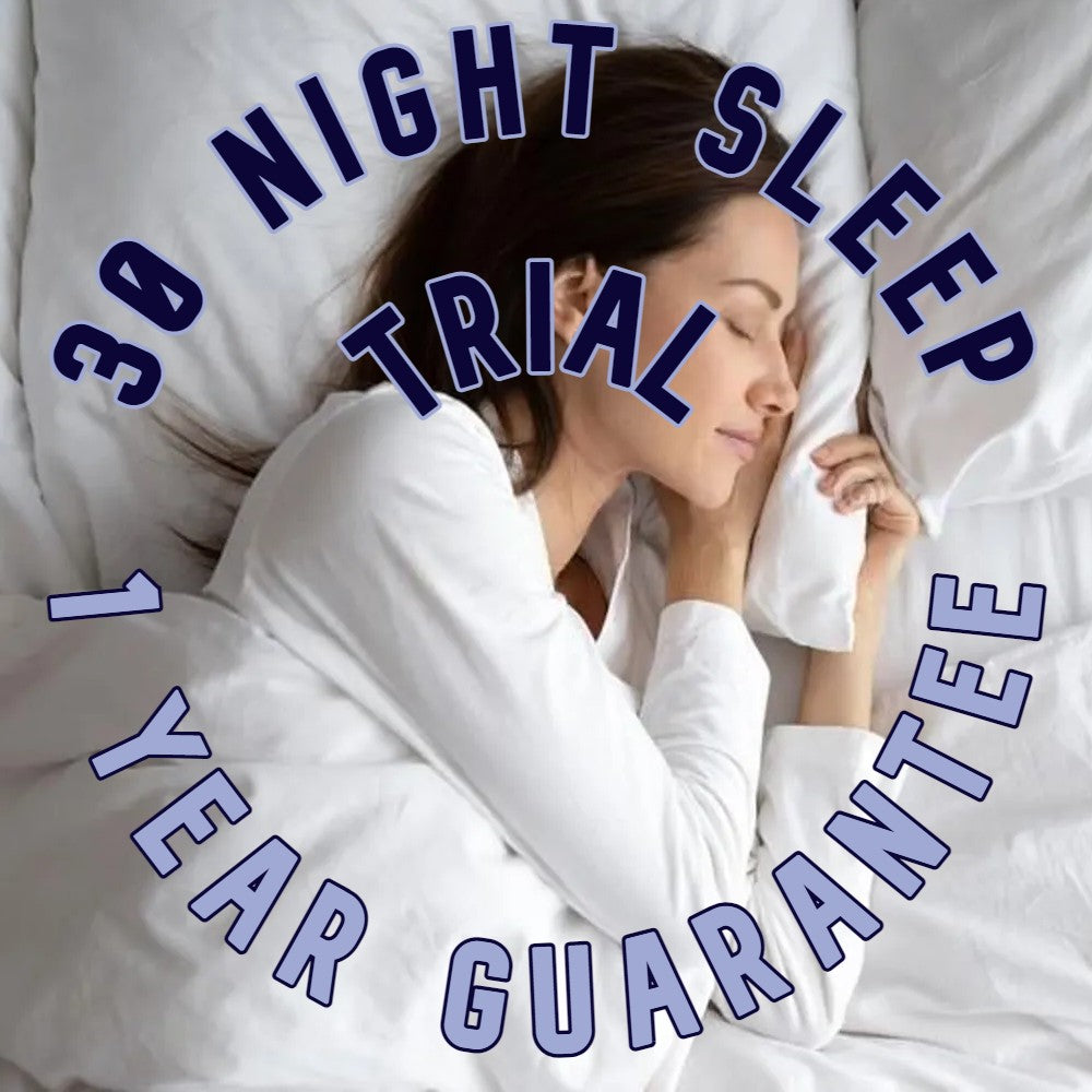 Mattress guarantee with sleep trial